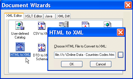 xml to html converter online tool
