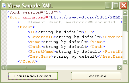 xml sample