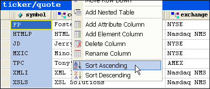 xml editor grid for mac