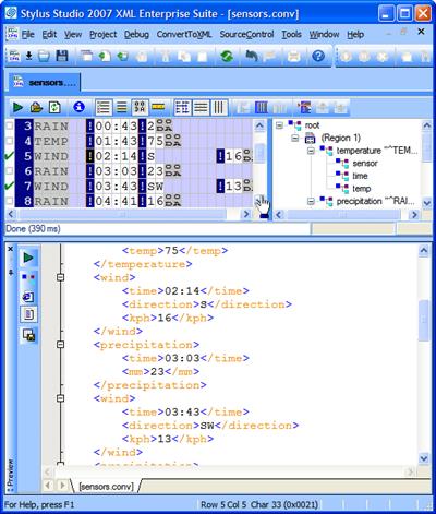 Executing the conversion (Click to enlarge)